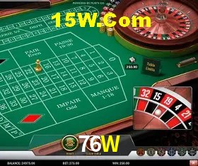 Sessão de jogo em andamento no aplicativo 76W para Android